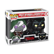 DUNGEONS & DRAGONS - POP FUNKO VINYL FIGURE 2-PACK - DRIZZT & GUENHWYVAR 9CM