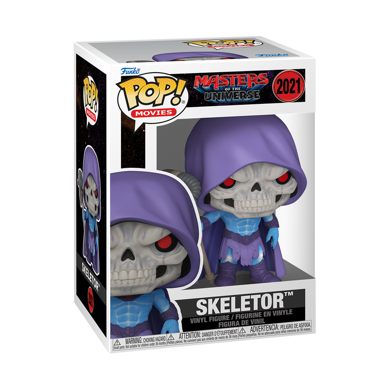 MASTERS OF THE UNIVERSE - POP FUNKO VINYL FIGURE 2021 SKELETOR (MOVIE 2026) 9CM