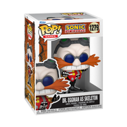 SONIC THE HEDGEHOG S11 - POP FUNKO VINYL FIGURE 1279 DR. EGGMAN AS SKELETON 9CM