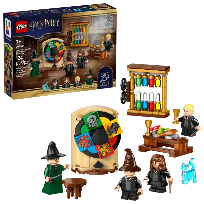 76460 - HARRY POTTER - CASTELLO DI HOGWARTS: CERIMONIA DEL CAPPELLO PARLANTE