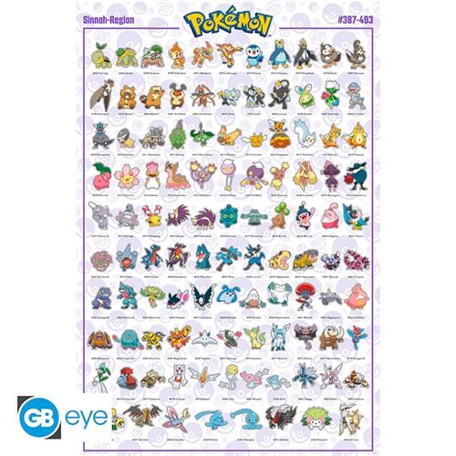 GBYDCO077 - POKEMON - POSTER (91.5X61) - HOENN POKEMON ENGLISH