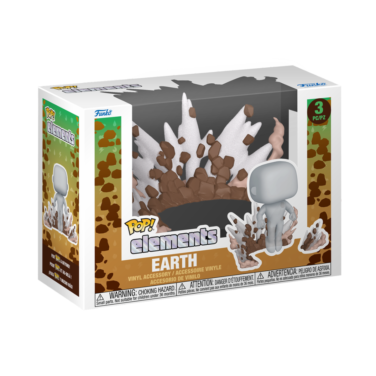 POP ELEMENTS SERIES 1 - POP FUNKO VINYL ELEMENT - EARTH 9CM
