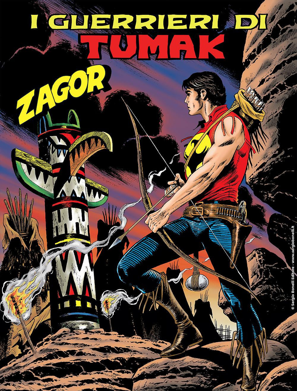 ZAGOR 704 (ZENITH GIGANTE 755) - I GUERRIERI DI TUMAK