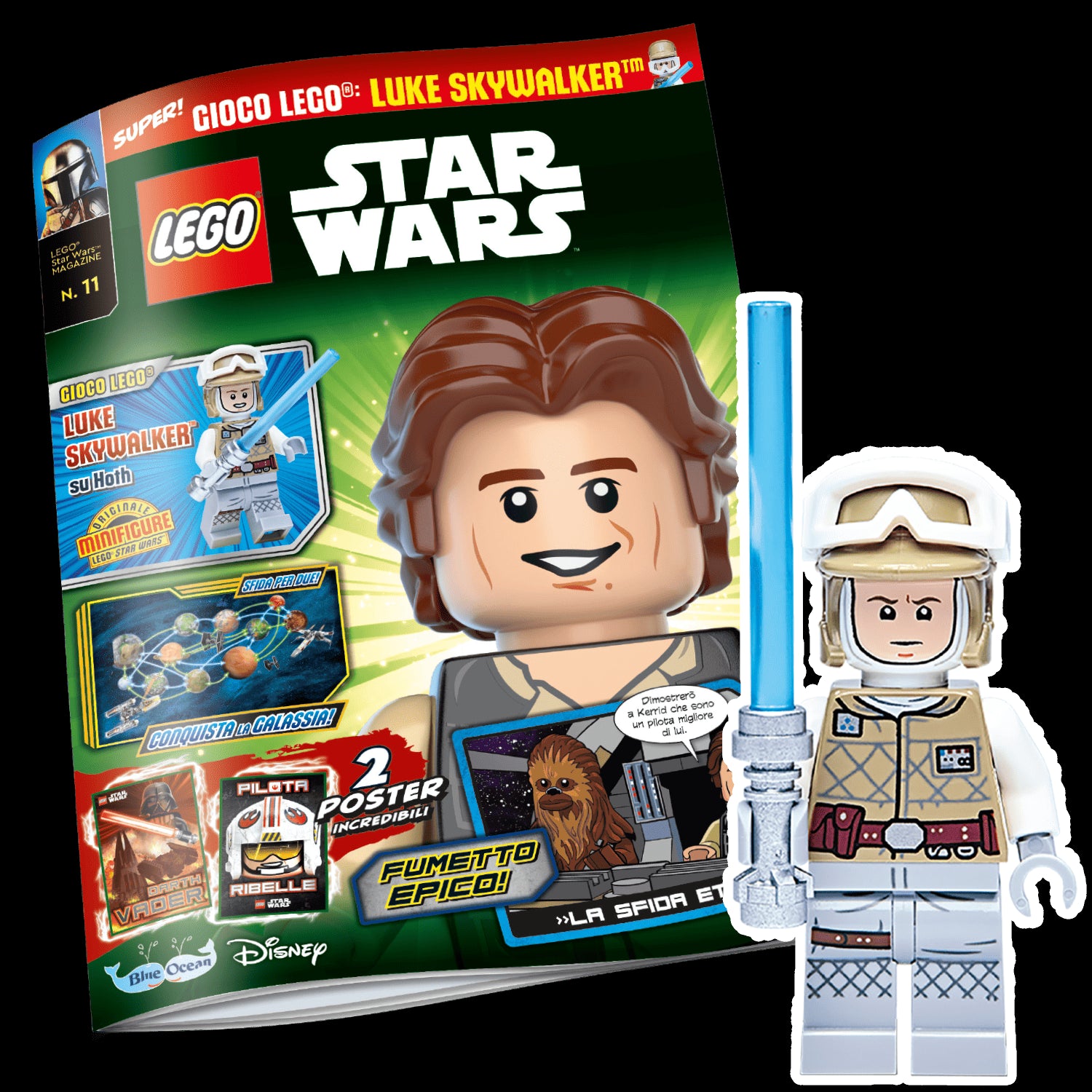LEGO STAR WARS N.11 - LUKE SKYWALKER