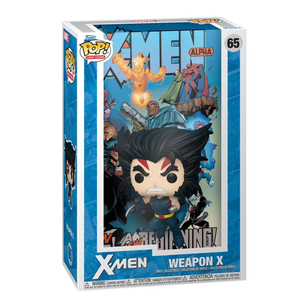 MARVEL: X-MEN AGE OF APOCALYPSE - POP FUNKO COMIC COVERS VINYL FIGURE 65 AGE OF APOCALYPSE 9CM