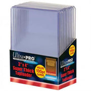 82327 - 10 TOPLOADER 3" X 4" - SUPER THICK 130PT