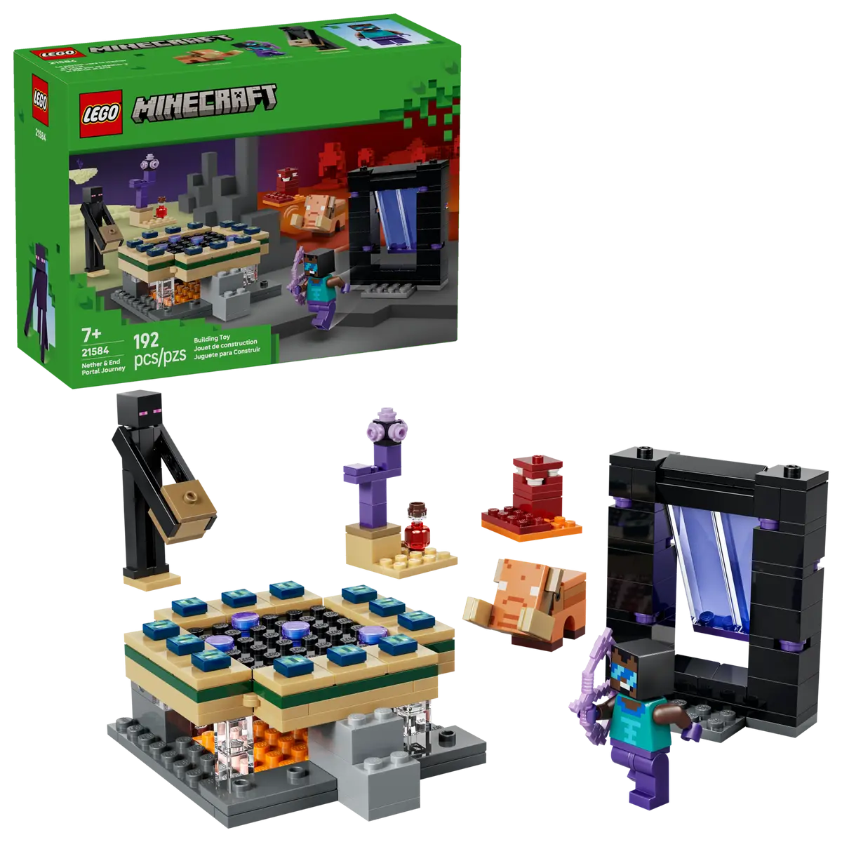 21584 - MINECRAFT - VIAGGIO NEL PORTALE DEL NETHER E DELL’END