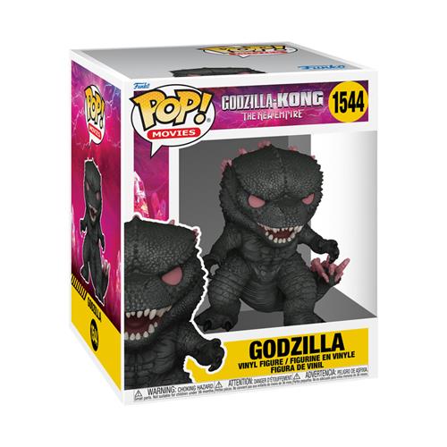 GODZILLA VS KING KONG - POP FUNKO SUPER VINYL FIGURE 1544 GODZILLA 9CM