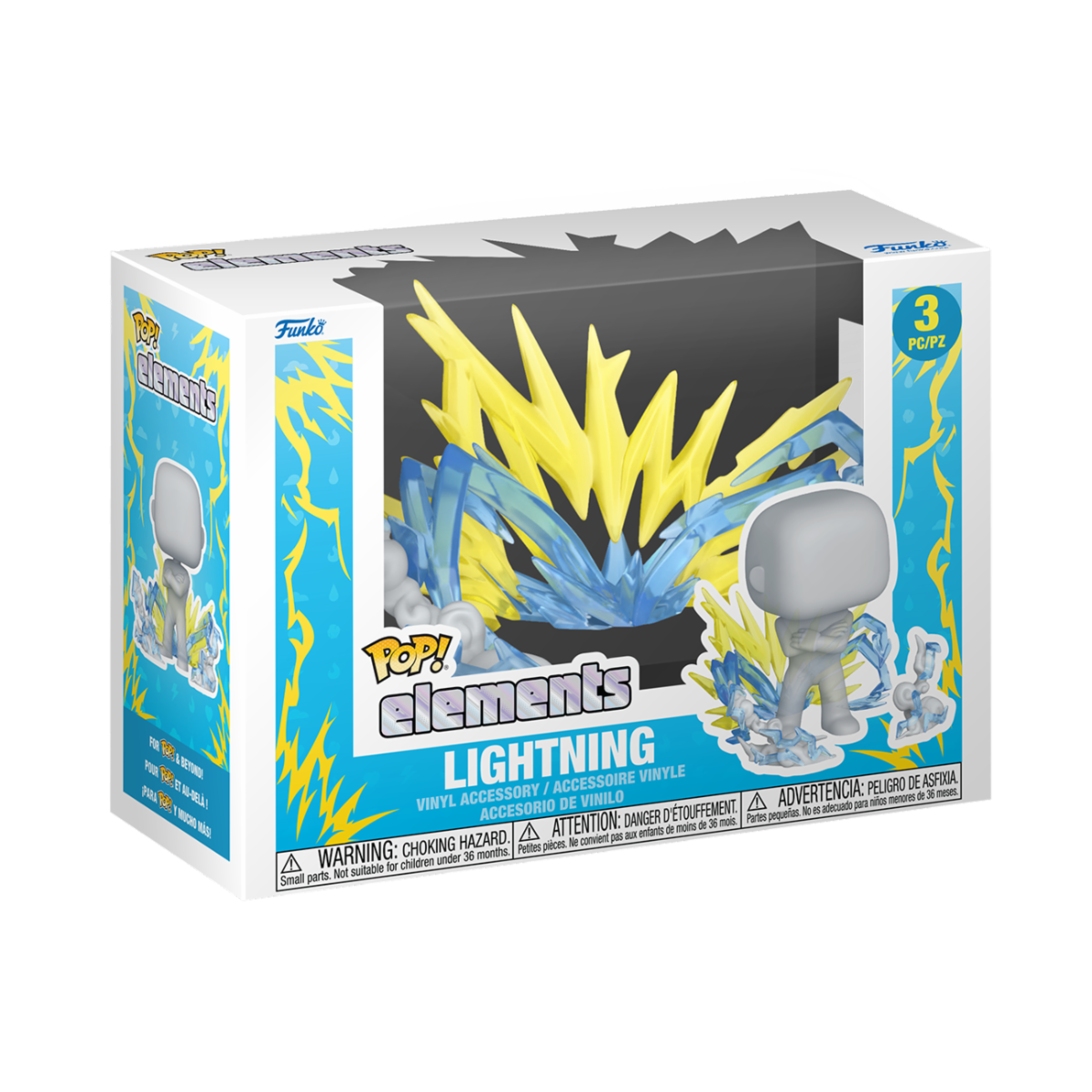 POP ELEMENTS SERIES 1 - POP FUNKO VINYL ELEMENT - LIGHTNING 9CM