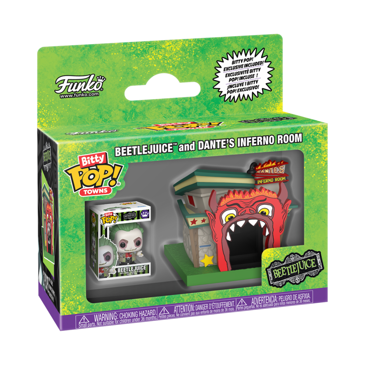 85517 - BEETLEJUICE - POP FUNKO BITTY TOWN VINYL FIGURE - DANTES