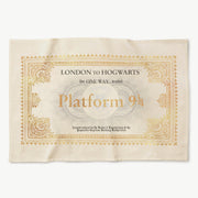HPT06 - HARRY POTTER - HOGWARTS EXPRESS TICKET - TEA TOWEL