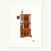 HPSBS08S - SPELLBINDING SHOPS: QUALITY QUIDDITCH SUPPLIES - ART PRINT