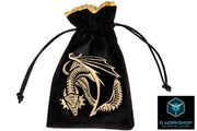 BDRA201 - BORSA PORTA DADI - DRAGO (ORO) - 55327