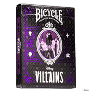 10040306 - BICYCLE GREEN & PURPLE VILLAIN - CARTE DA GIOCO