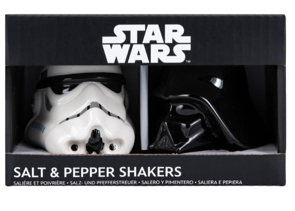 PP13412SW - STAR WARS: DARTH VADER AND STORMTROOPER SALT AND PEPPER SHAKE
