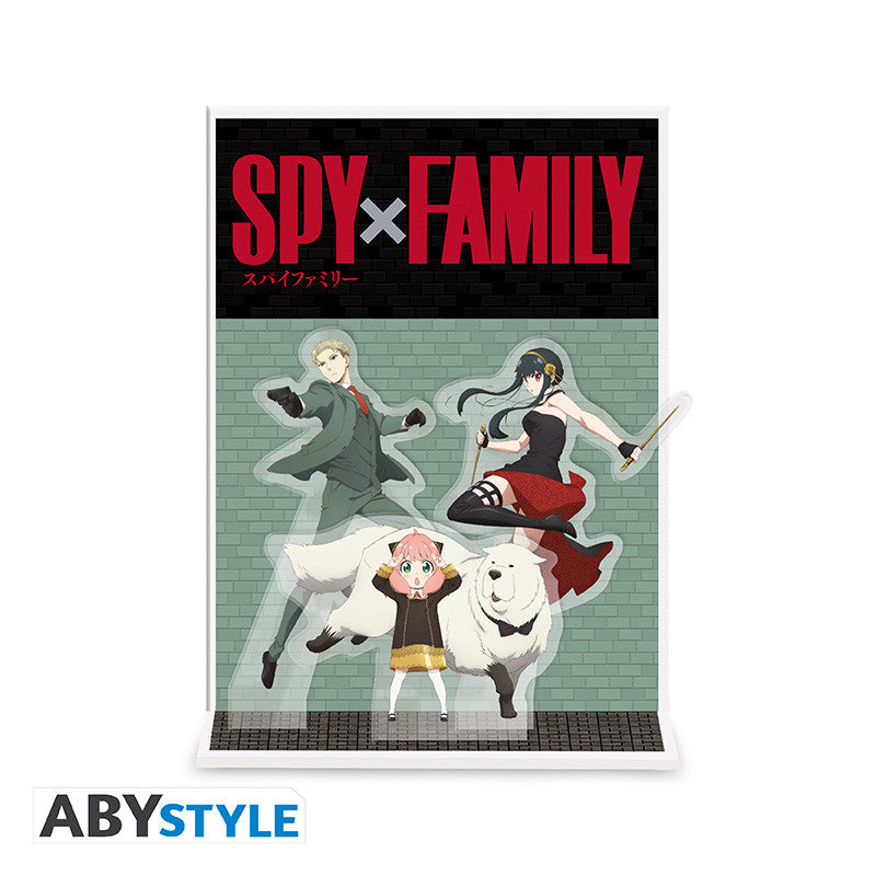 ABYACF177 - SPY X FAMILY - ACRYL DIORAMA - READY FOR ACTION!