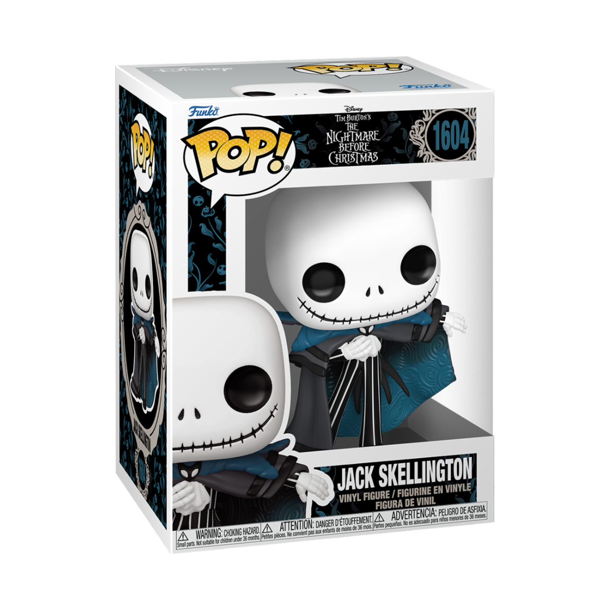 NIGHTMARE BEFORE CHRISTMAS - POP FUNKO VINYL FIGURE 1604 COUTURE JACK SKELLINGTON 9CM