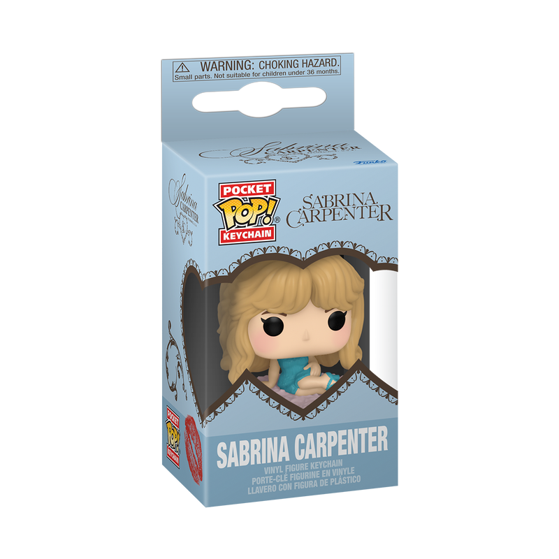 SABRINA CARPENTER - POP KEYCHAIN - SABRINA CARPENTER (NIGHT GOWN) 4CM