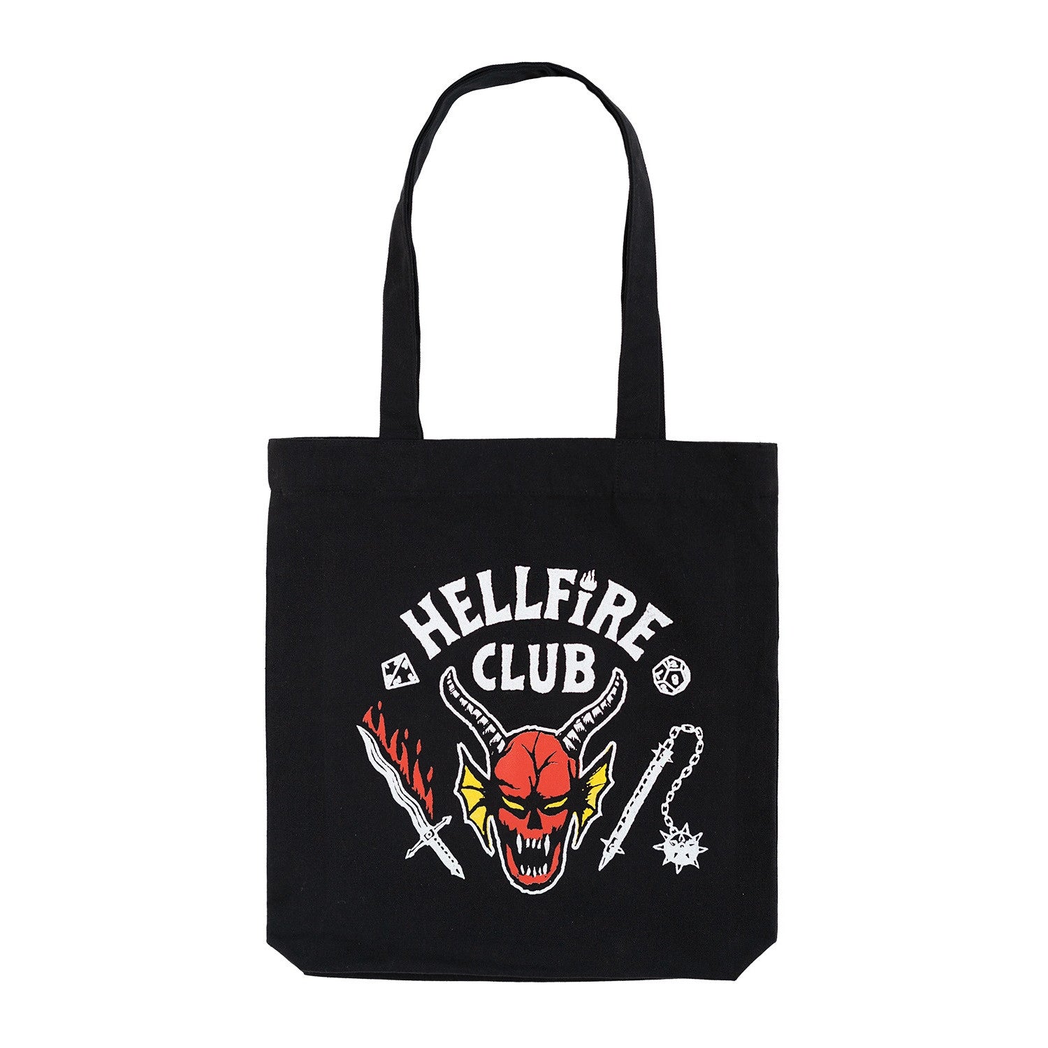 MARE0217 - STRANGER THINGS - TOTE BAG - HELLFIRE CLUB