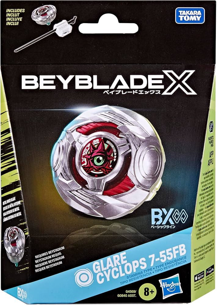 BEYBLADE-X - STARTER PACK - GLARE CYCLOPS 7-55FB