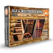 AK11673 - 3GEN ACRYLICS - OLD & WEATHERED WOOD VOL1 - SET DA 6 COLORI