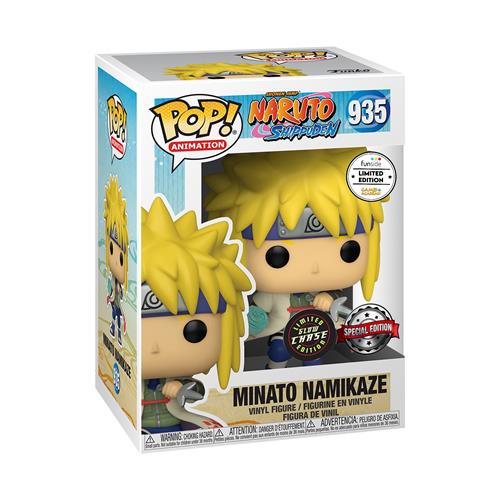 NARUTO SHIPPUDEN - POP FUNKO VINYL FIGURE 935 MINATO NAMIKAZE CHASE (GW) 9CM GA EXC