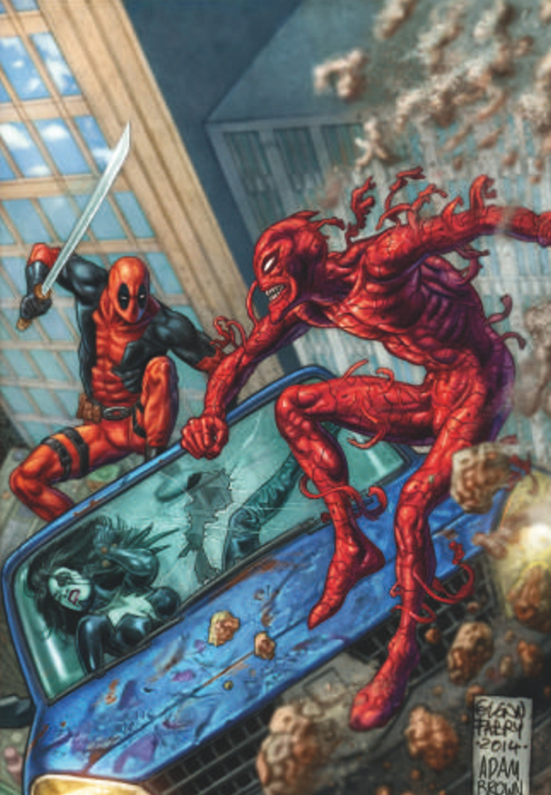 DEADPOOL VS CARNAGE