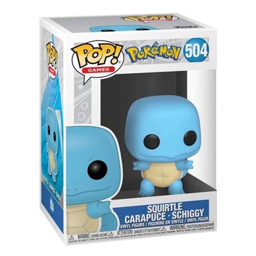 POKEMON - POP FUNKO VINYL FIGURE 504 SQUIRTLE 9CM