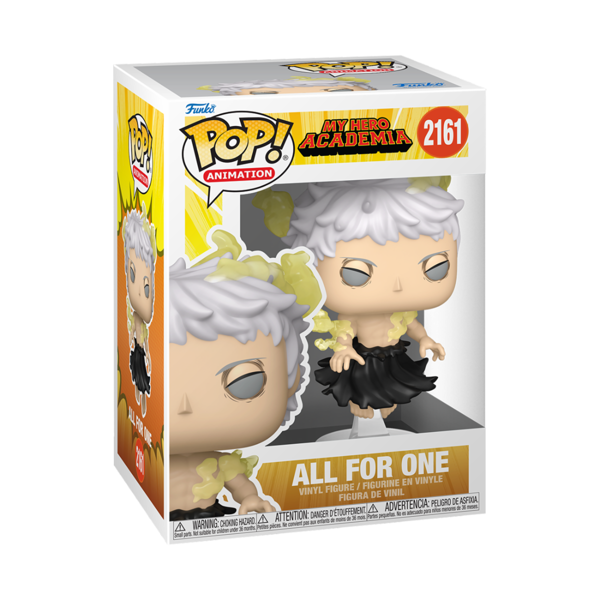 MY HERO ACADEMIA - POP FUNKO PREMIUM VINYL FIGURE 2161 ALL FOR ONE 9CM