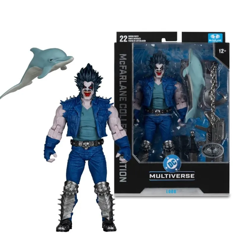 DC MCFARLANE COLLECTOR EDITION - LOBO - ACTION FIGURE 18CM
