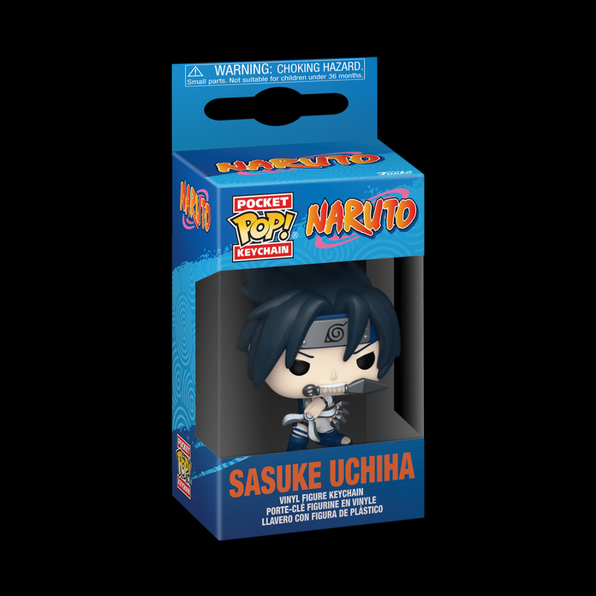 NARUTO: SHIPPUDEN - KEYCHAIN - SASUKE 4CM