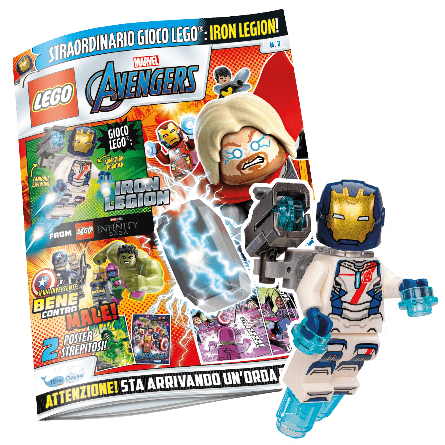 LEGO AVENGERS N.7 - IRON LEGION