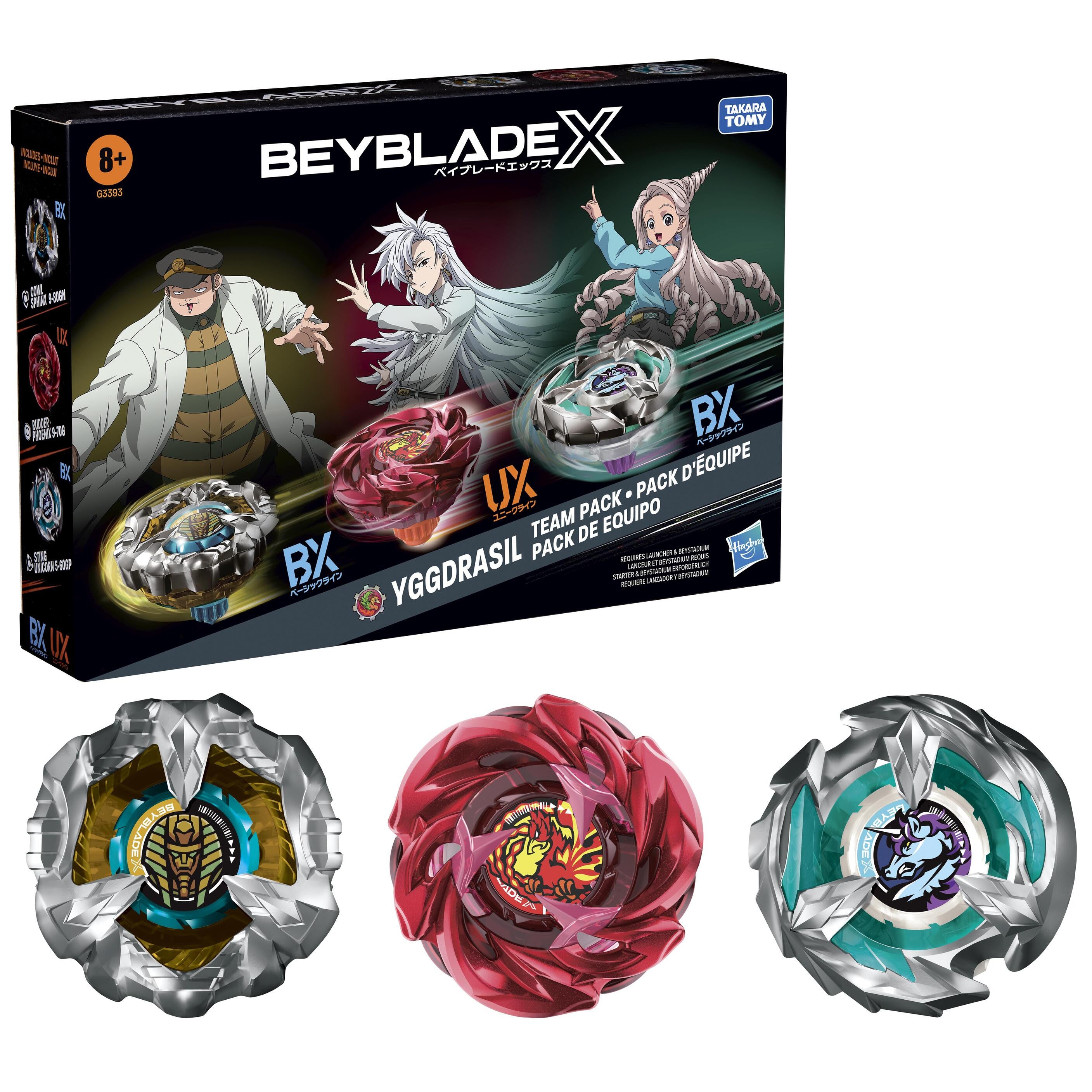 BEYBLADE-X - YGGDRASIL TEAM PACK