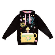 DISNEY - ALICE IN WONDERLAND - FELPA CON CAPPUCCIO - UNBIRTHDAY 2XL