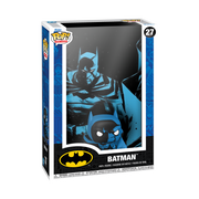DC S6 - POP FUNKO COMIC COVER VINYL FIGURE 27 BATMAN (BLACK & BLUE) 9CM