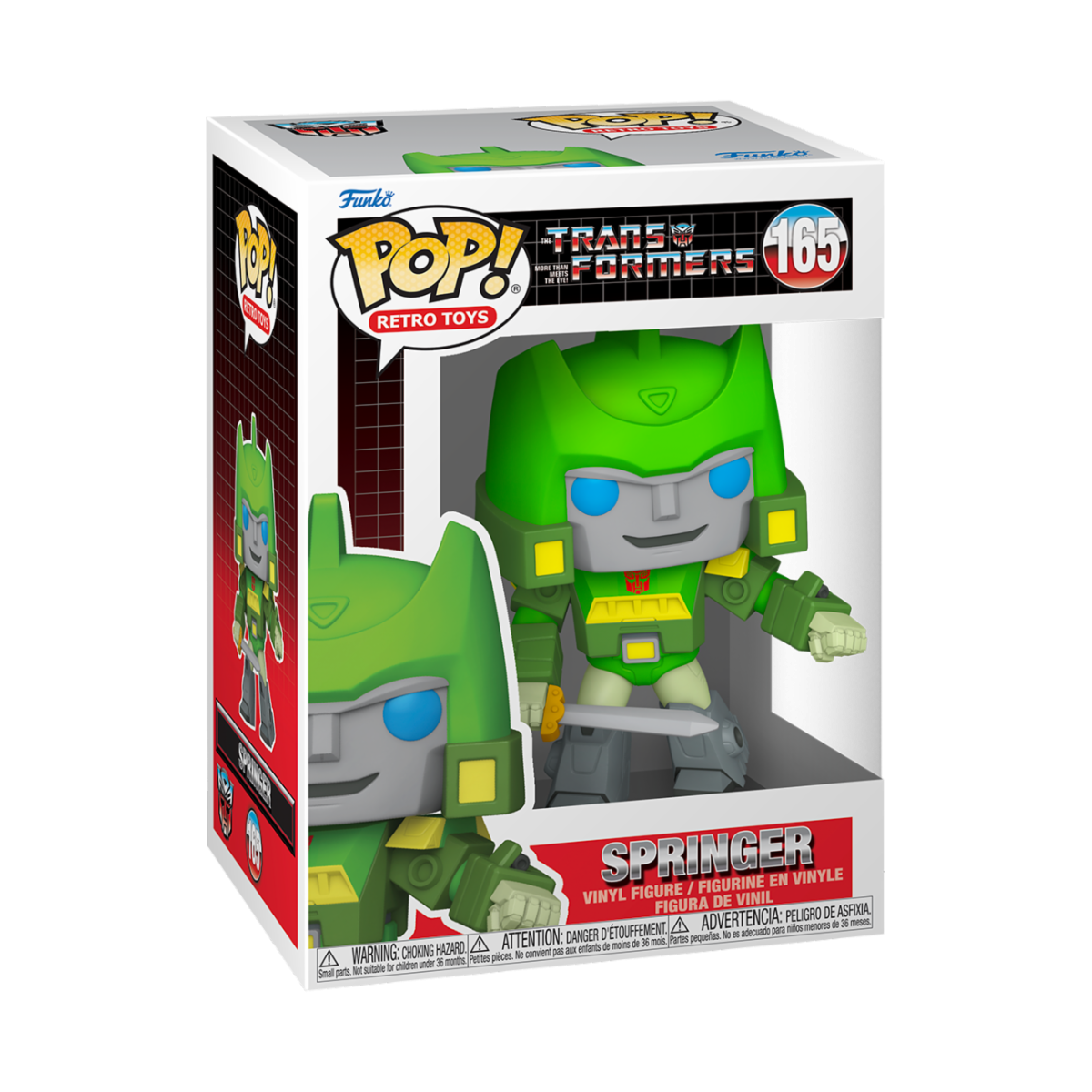 TRANSFORMERS - POP FUNKO VINYL FIGURE 165 SPRINGER 9CM