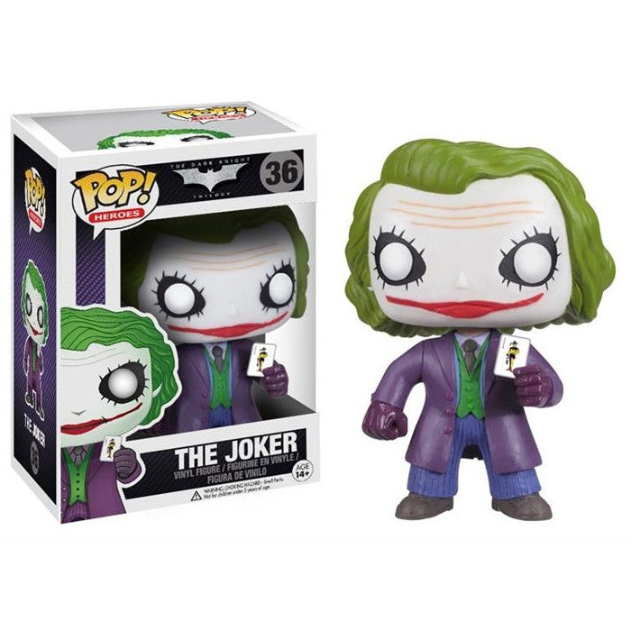 BATMAN THE DARK KNIGHT TRILOGY - POP FUNKO VINYL FIGURE 36 THE JOKER 9 CM