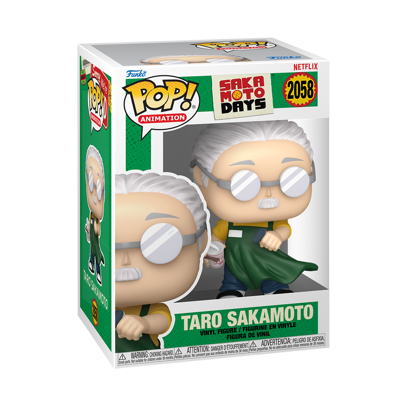 SAKAMOTO DAYS - POP FUNKO VINYL FIGURE 2058 TARO SAKAMOTO W/CHASE (ASSORTMENT 6PZ) 9CM