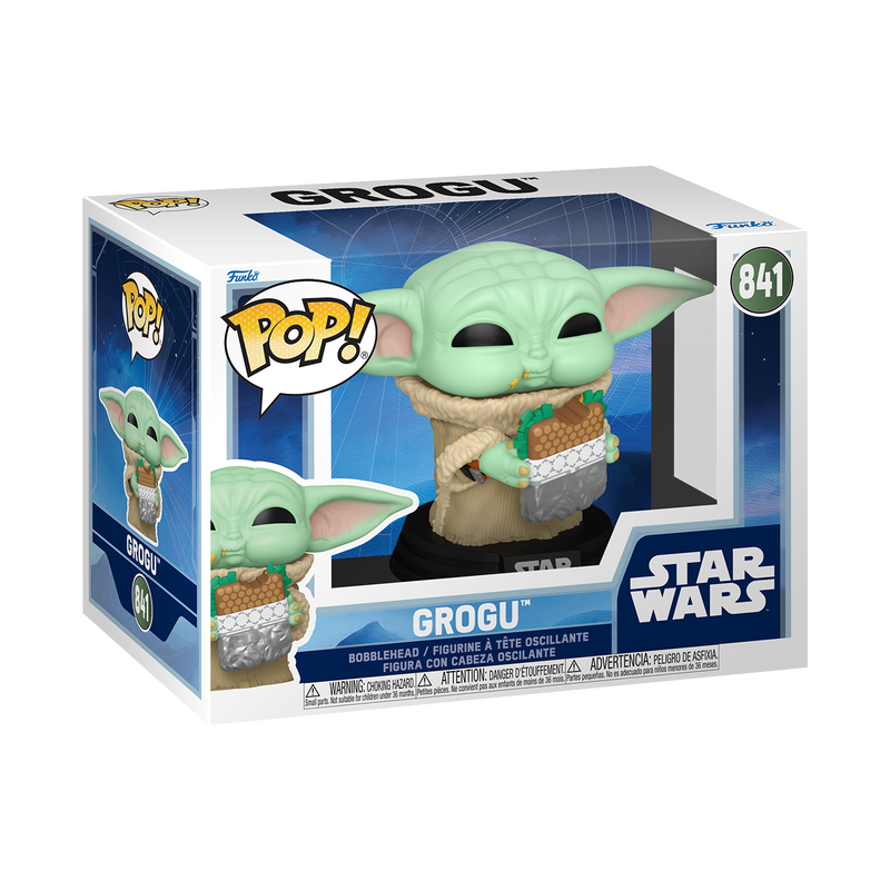 STAR WARS: MANDALORIAN & GROGU (2026) S2 - POP FUNKO VINYL FIGURE 841 GROGU 9CM