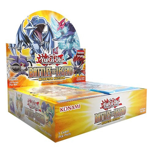 BOX YU-GI-OH! - BATTLE OF LEGEND: MONSTER MAYHEM (24 BUSTE) - ITA