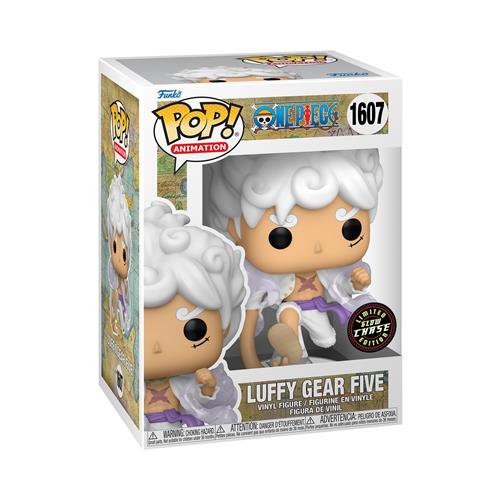 ONE PIECE - POP FUNKO VINYL FIGURE 1607 LUFFY GEAR FIVE CHASE 9CM