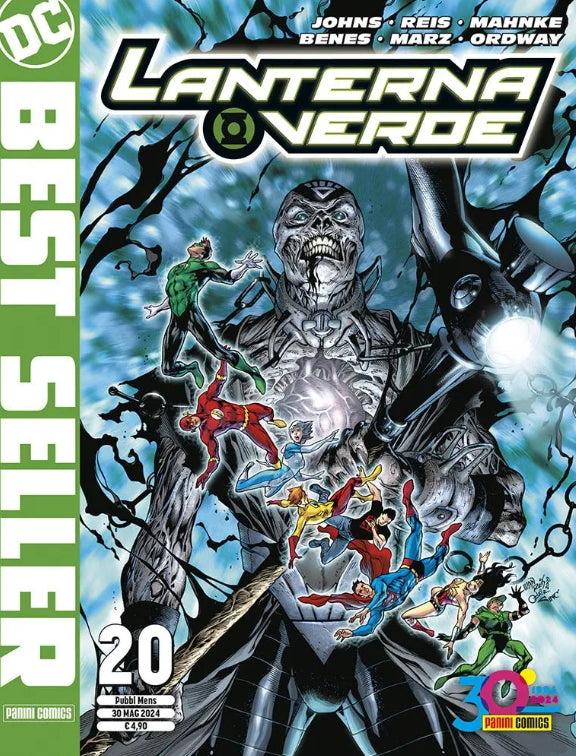 DC BEST SELLER - LANTERNA VERDE DI GEOFF JOHNS VOL.20