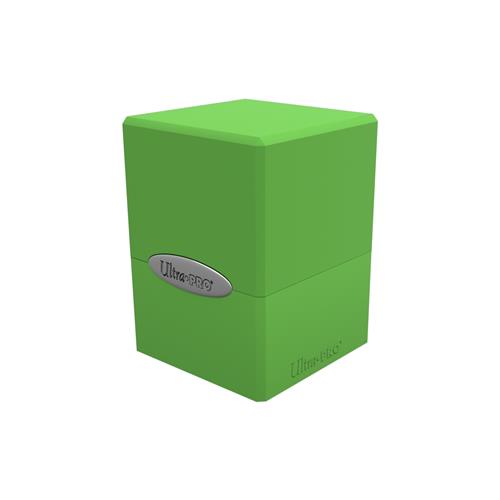 15590 - PORTA MAZZO - SATIN CUBE - LIME GREEN