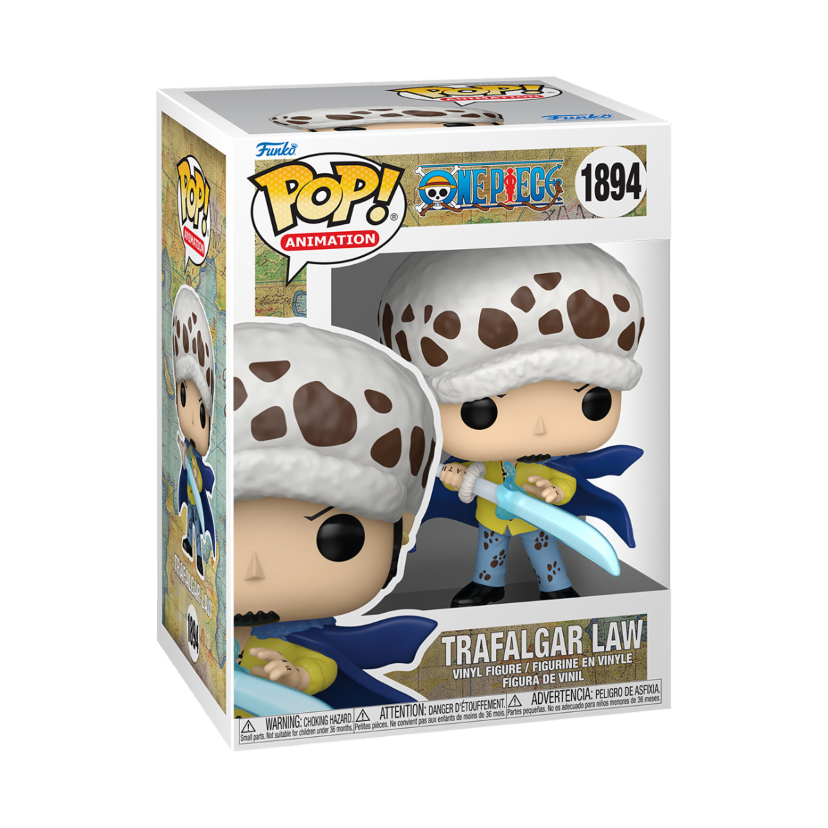 ONE PIECE - POP FUNKO VINYL FIGURE 1894 LAW W/BLUE ANESTHESIA 9CM