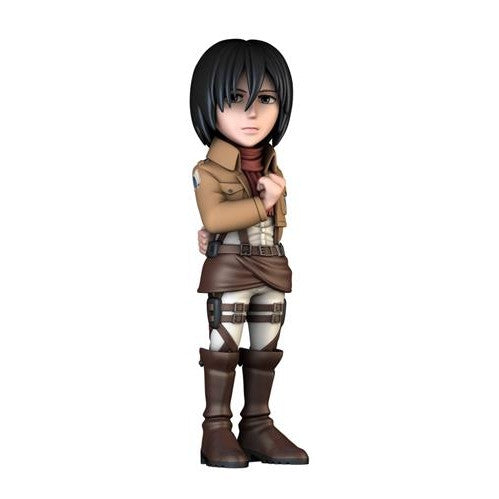 GAV57493 - ATTACK ON TITAN - MINIX COLLECTIBLE FIGURINES - MIKASA ACKERMAN - STATUA 18CM