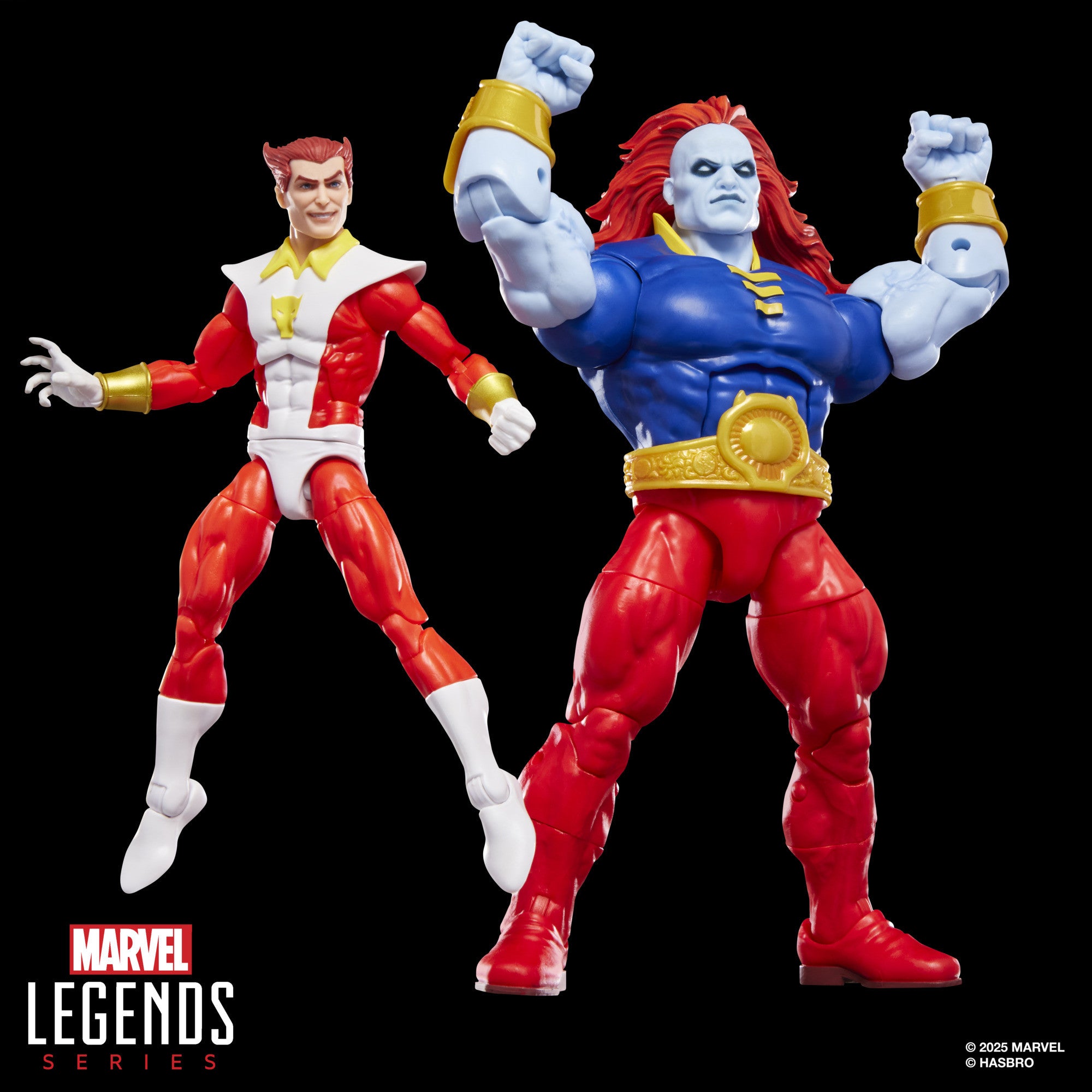 MARVEL CLASSIC LEGENDS - STARFOX AND CHAMPION OF THE UNIVERSE - ACTION FIGURE 15CM