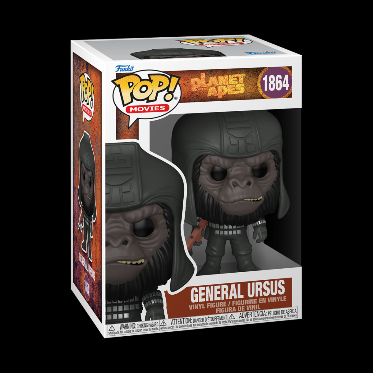 PLANETS OF THE APES - POP FUNKO VINYL FIGURE 1864 GENERAL URSUS 9CM