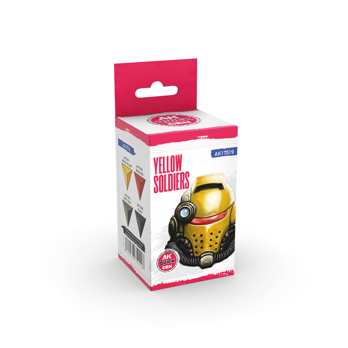 AK17519 - QUICK GEN SET - YELLOW SOLDIERS - SET DA 4 COLORI