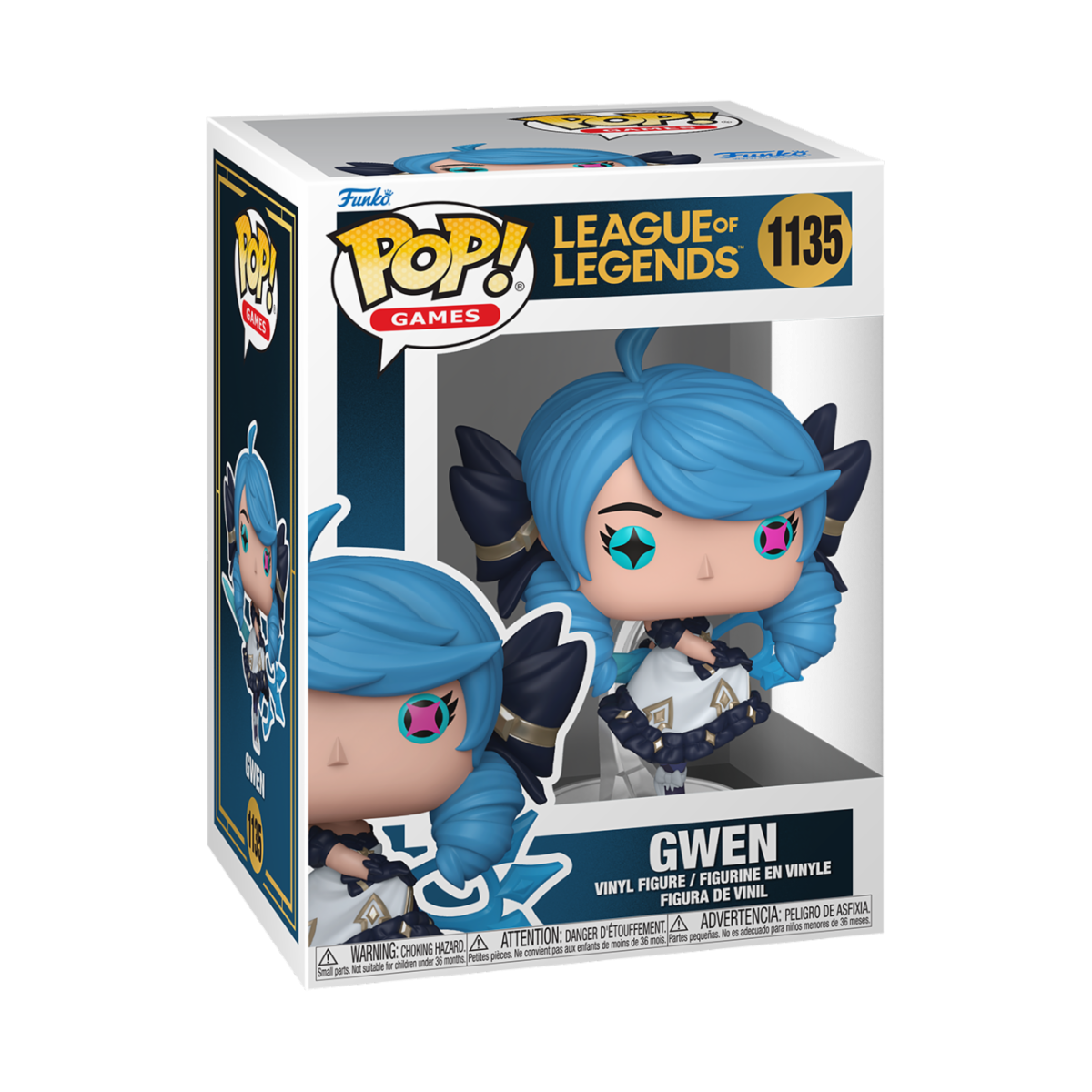 LEAGUE OF LEGENDS - POP FUNKO VINYL FIGURE 1135 GWEN 9CM
