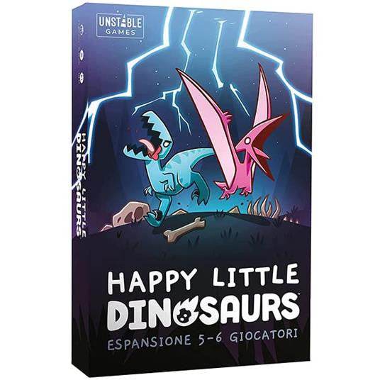 HAPPY LITTLE DINOSAURS - ESPANSIONE 5-6 GIOCATORI